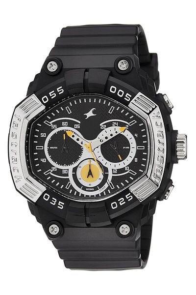 Generic Fastrack Multicolour Dial Chronograph Watch For Men