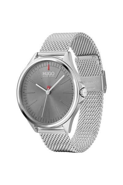 Generic Hugo Sport Men Multifunction Stainless Steel And Link Bracelet Casual Watch Color Blue Model 1530194