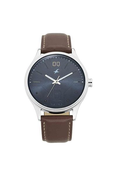 Generic Fastrack Bare Basics Analog Blue Dial Men Watch 3247Sl01 Np3247Sl01 Blue Strap Blue Strap