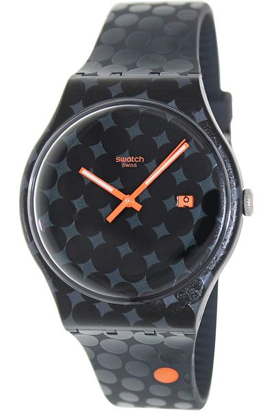 Generic Swatch Roland Garros Black Smash Unisex Watch Suoz400