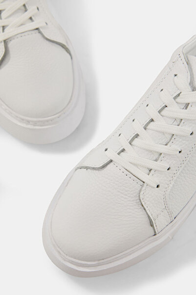 W Collection White Leather Shoes