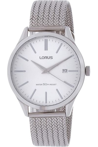 Generic Lorus Classic Man Mens Analog Quartz Watch With Stainless Steel Bracelet Rs931Dx9
