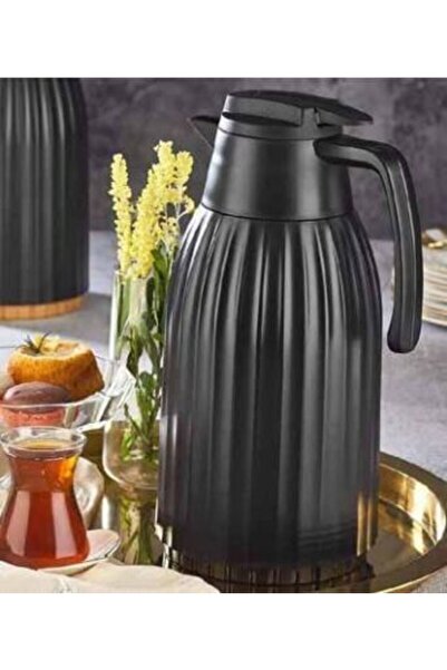 Remetta Caldo Siyah Çelik Termos 1.5 Litre