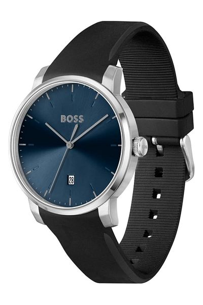 Generic Hugo Boss Dean Mens Blue Dial Stainless Steel Watch 1514131