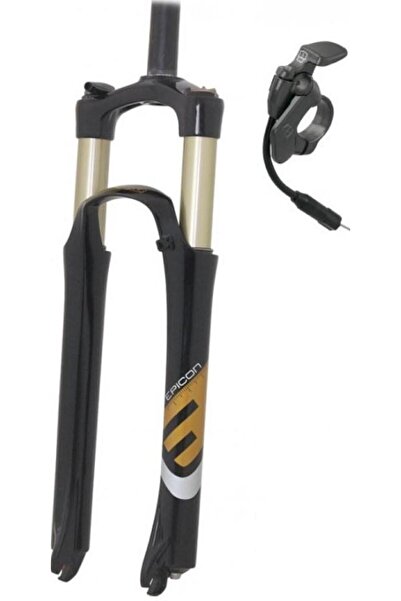 SARİSSA BİSİKLET Sr Suntour Epicon 26 Jant Disk Fren Havalı Maşa 110mm Havalı Kilitlenebilir Bisiklet Maşası