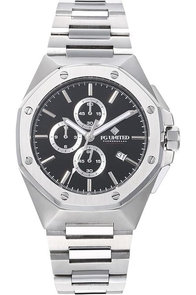 Generic Fg United Primo Men Chronograph Stainless Steel Watch Fg9003