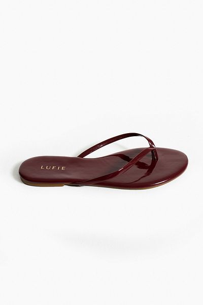 Lufie Style Women's Flip Flops and Patent Leather