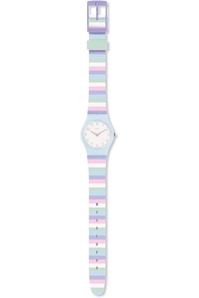 Generic Swatch Unisex Adult Analogue Quartz Watch With Silicone Strap Ll121