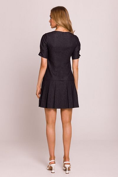 Made of Emotion Rochie mini cu fundul plisat