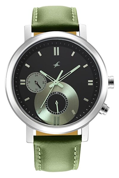 Generic Fastrack Analog Black Dial Men Watch 3287Sl03 Black