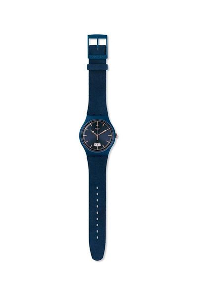 Generic Swatch Unisex Analogue Quartz Watch With Textile Strap Suon400