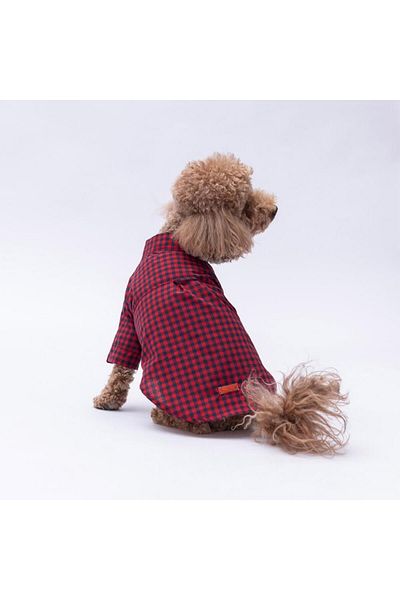 Pawstar Red Luss Cat Dog Shirt - Cat Dog Apparel