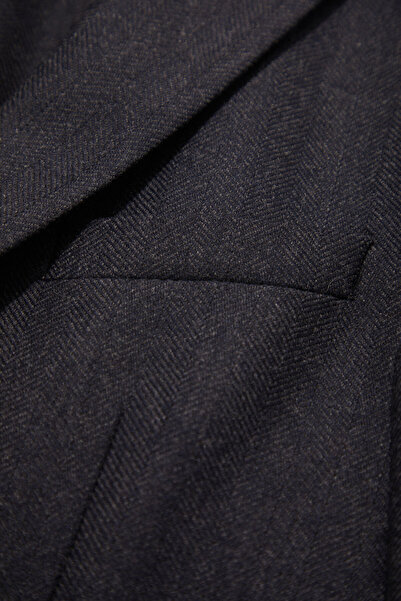 W Collection HAKİ DÜĞMELİ YÜN CEKET