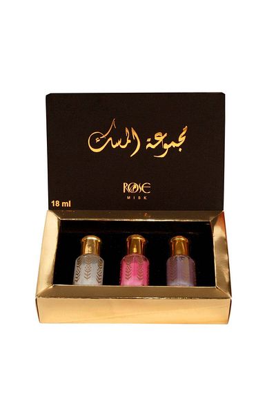 Rose Misk روز مسك مجموعة المسك الأصلي من روز مسك : مسك الرمان , مسك اللافندر , مسك أبيض