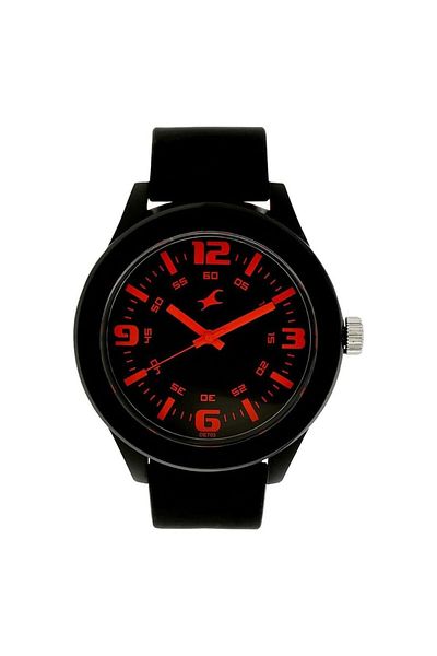 Generic Fastrack Black Dial Analog Watch For Unisex Nr38003Pp13W