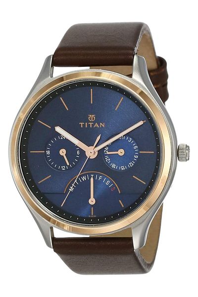 Generic Titan Neo Analog Blue Dial Men Watch Nm1803Kl01 Nn1803Kl01 Np1803Kl01