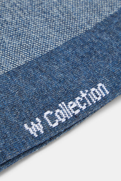 W Collection Indigo Cotton/Bamboo Socks