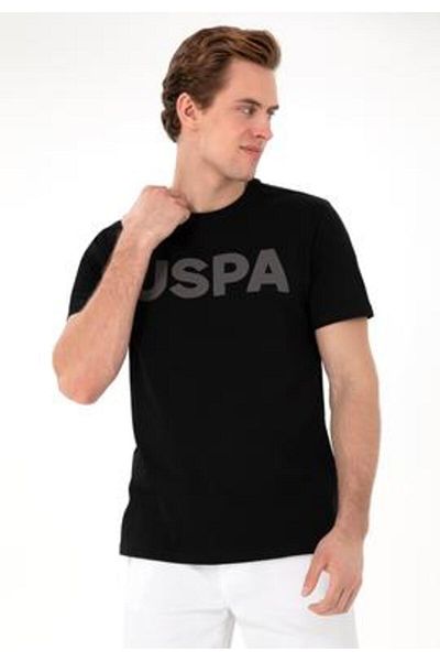 U.S. Polo Assn. U.S. Polo Assn. Geartıy025 Black Men's T-Shirt 2084588