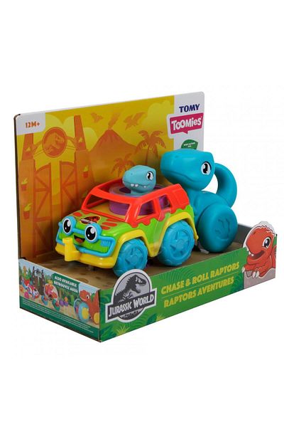 Tomy Interactive baby toys JURASSIC WORLD CHASE AND ROLL, ADVENTURE