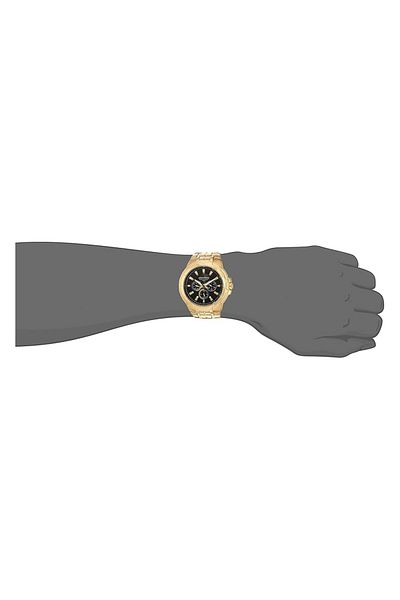 Generic Armitron Men 20 5144Bkgp Multi Function Dial Gold Tone Bracelet Watch