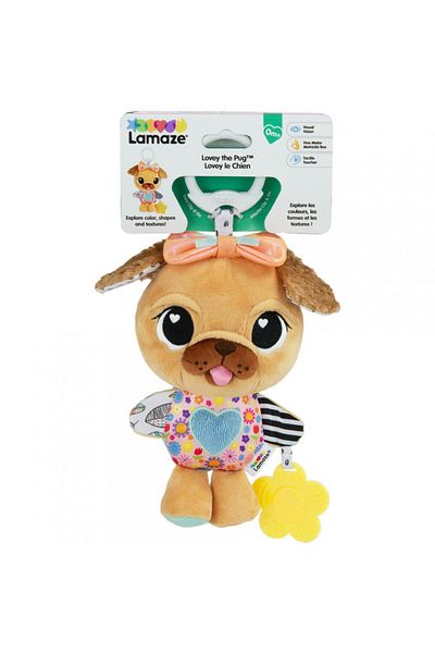 Tomy Interactive baby toys LAMAZE-LOVEY PUG