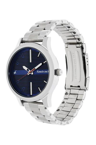 Generic Fastrack Fundamentals Analog Blue Dial Men Watch Nn38051Sm03 Nr38051Sm03