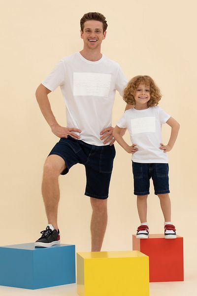U.S. Polo Assn. - Λευκό ανδρικό μπλουζάκι 1574165