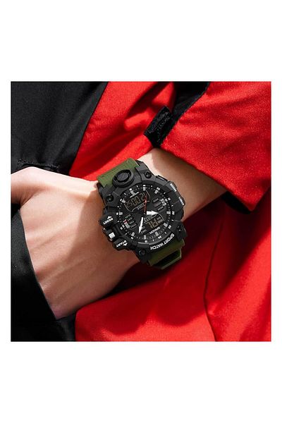 Generic Kastwave Men Digital Sports Watch 50M Waterproof Led Backlight Military Watch With Alarm Stopwatch