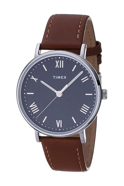 Generic Timex Men Southview 41Mm Leather Strap Watch