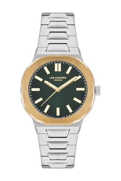 Generic Lee Cooper Men Watch Analog Display And Metal Strap Lc07952 270 Silver