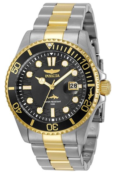 Generic Invicta Men Pro Diver Quartz Watch With Stainless Steel Strap Two Tone 22 Model 30023