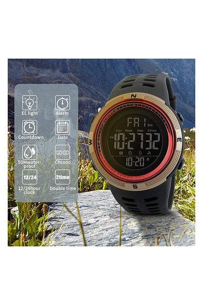 Generic Makingtec Digital Watch Ultra Thin Digital Sports Watch For Men Led Screen Military Waterproof Wrist