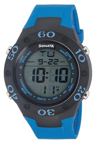 Generic Sf Superfibre Digital Gray Dial Men Watch Nm77035Pp01A Nn77035Pp01