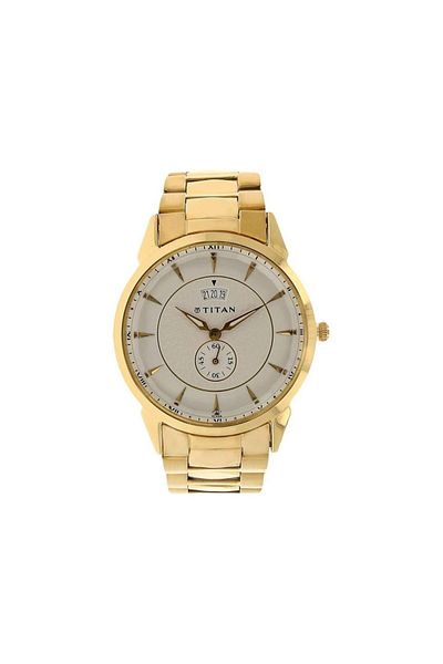 Generic Titan Regalia Analog Silver Dial Men Watch Nm1521Ym01 Nn1521Ym01