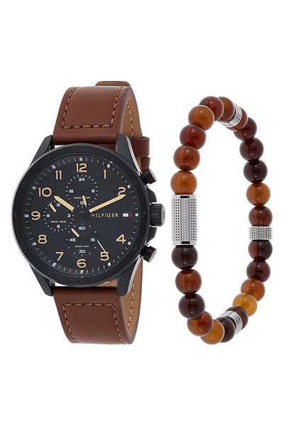 Generic Tommy Hilfiger Gift Set Women Black Dial Watch 2770109