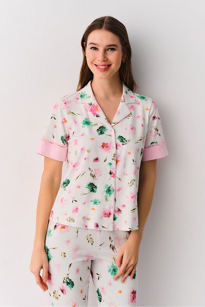 SUWEN Flora Masculine Pajama Set