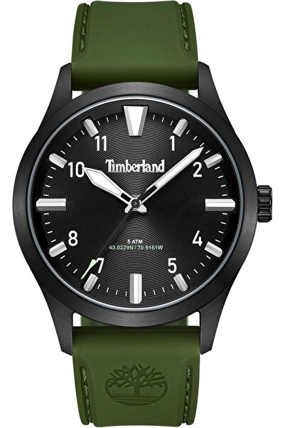Generic Timberland Taren Black Dial Gents Watch With Silicone Strap 42Mm Tdwgm0029803