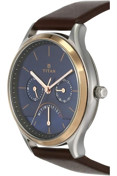 Generic Titan Neo Analog Blue Dial Men Watch Nm1803Kl01 Nn1803Kl01 Np1803Kl01
