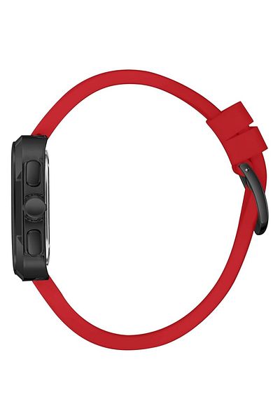Generic Lee Cooper Men Watch Multi Function Display And Silicone Strap Lc08012 658 Red