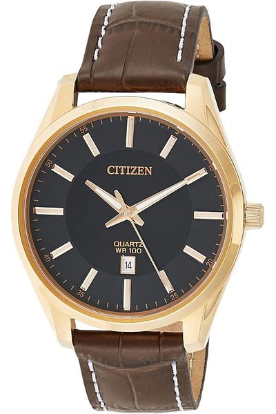 Generic Citizen Quartz Mens Watch Stainless Steel