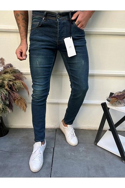 DENİM LONİ Enerjin 1975 Original Slim Fit Πράσινα Τζιν-6485