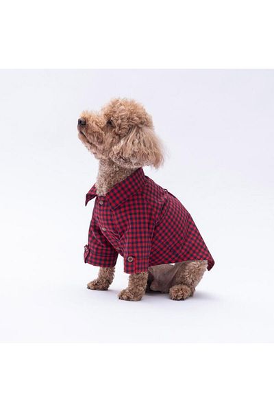 Pawstar Red Luss Cat Dog Shirt - Cat Dog Apparel