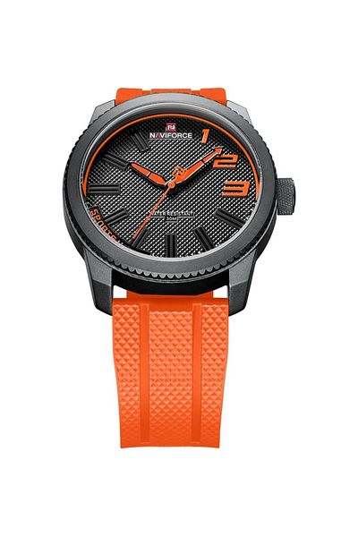 Generic Naviforce Sport Waterproof Watches For Students Boys Men Silicone Band Watch With Second Hand