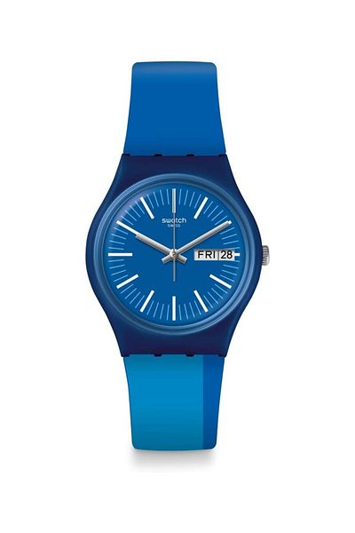 Generic Swatch Unisex Adult Analogue Analog Quartz Watch With Plastic Strap Gz708