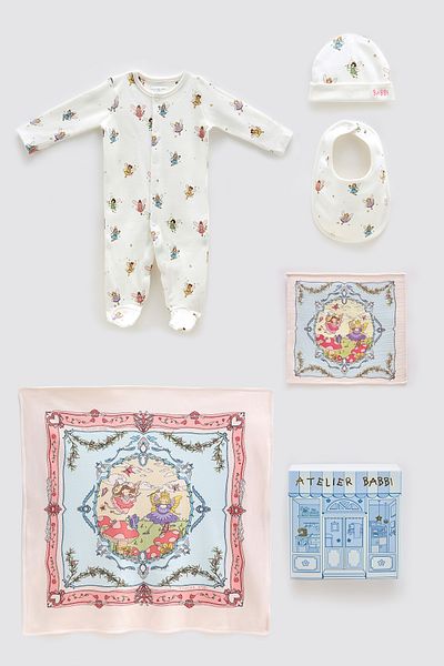 Atelier Babbi طقم حديثي الولادة مكون من 5 قطع