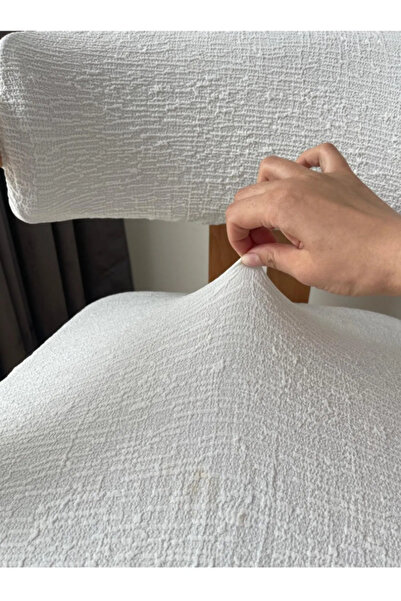 bibaha Jakarlı Sandalye Minder Kılıfı (60X70) (40X70) Iki Parça Sandalye Minderi