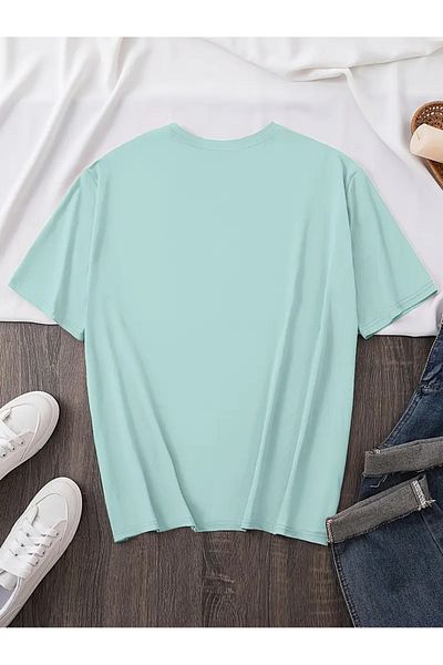 PENTHİLUS Short Sleeve, Round Neck Cigarette Portrait T-Shirt
