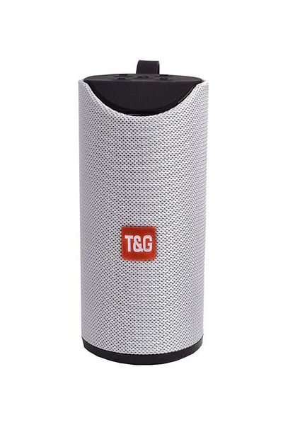 Generic T&G Bluetooth Speaker With Aux Wire Silver