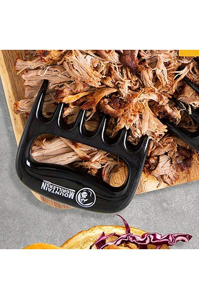 MOUNTAIN GRILLERS Set 2 ustensile pentru gratar Mountain Griller, plastic, negru, 15 x 12 x 3 cm