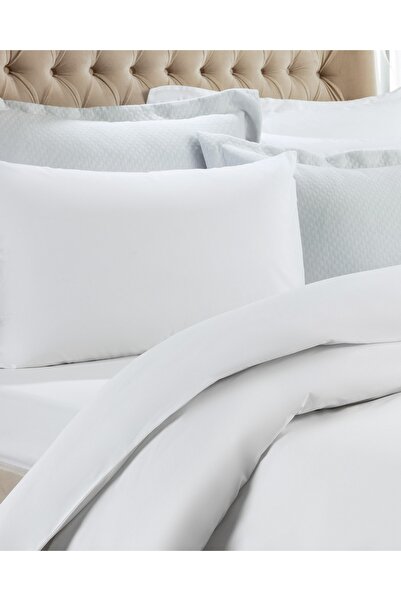 Madame Coco White Daisi Double 100% Cotton Ranforce